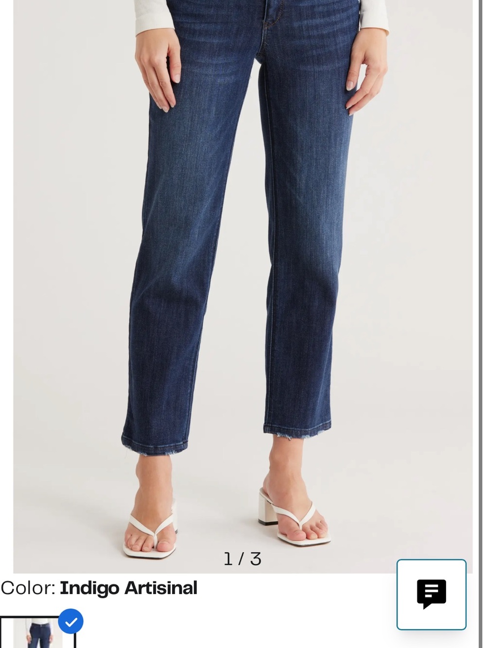 Democracy denim - straight leg jean